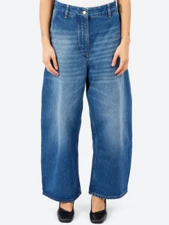 Studio Nicholson - Chalco Denim Pant in Worn Washed Indigo