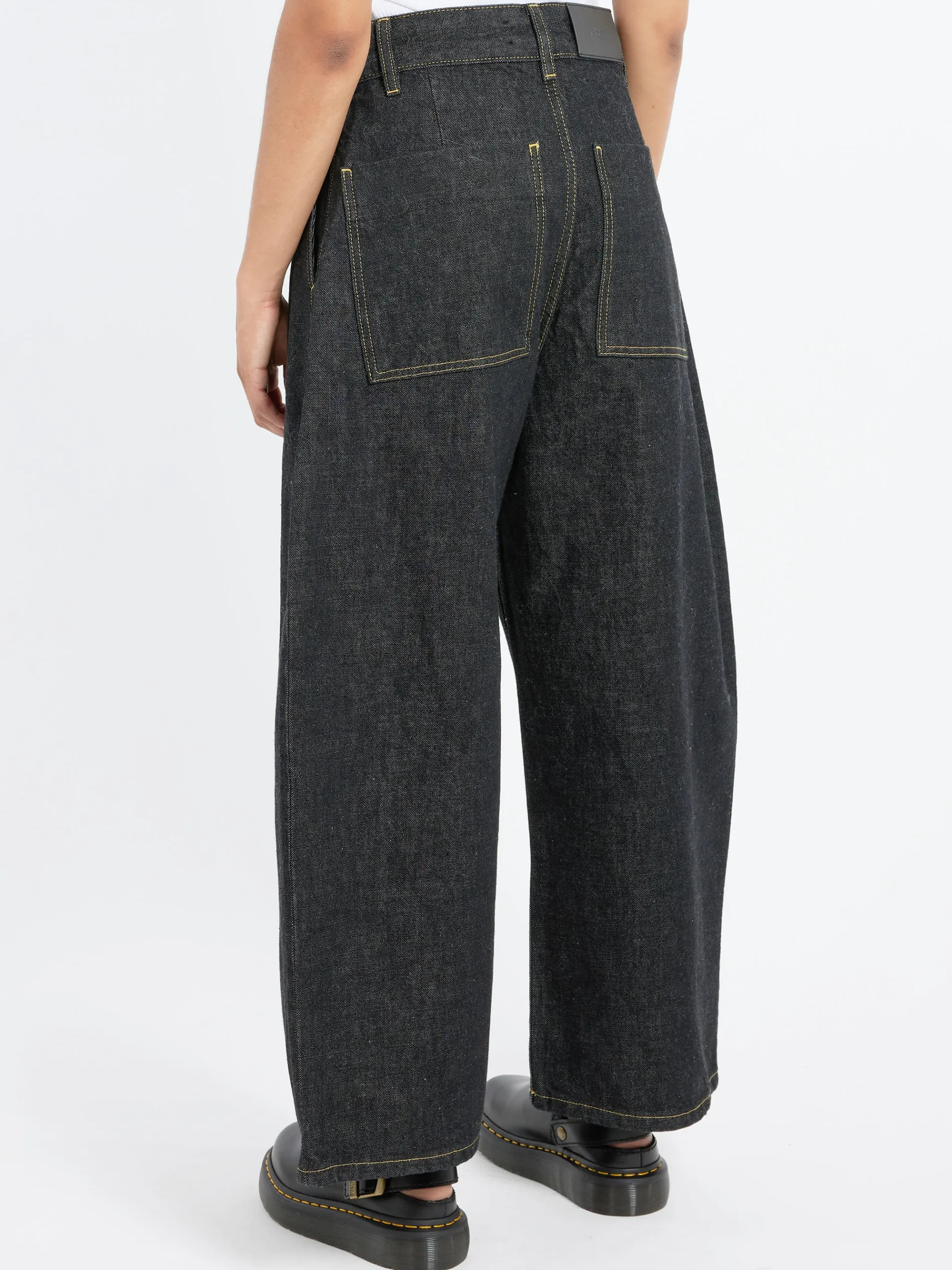 Studio Nicholson - Chalco Pant in Black Denim