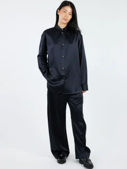 Studio Nicholson - Gable Shirt in Black Ink