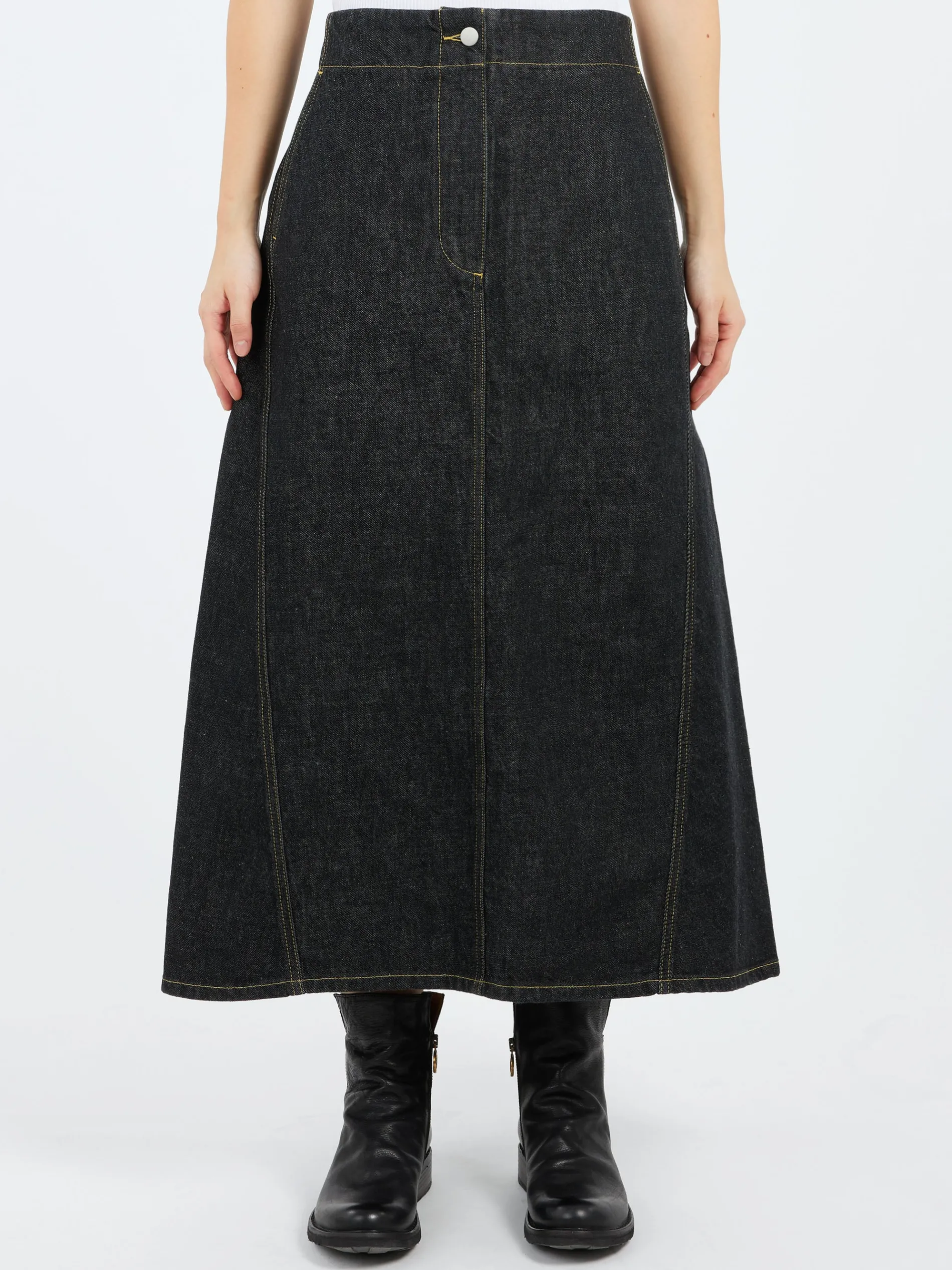 Studio Nicholson - Garner Utility Skirt in Black