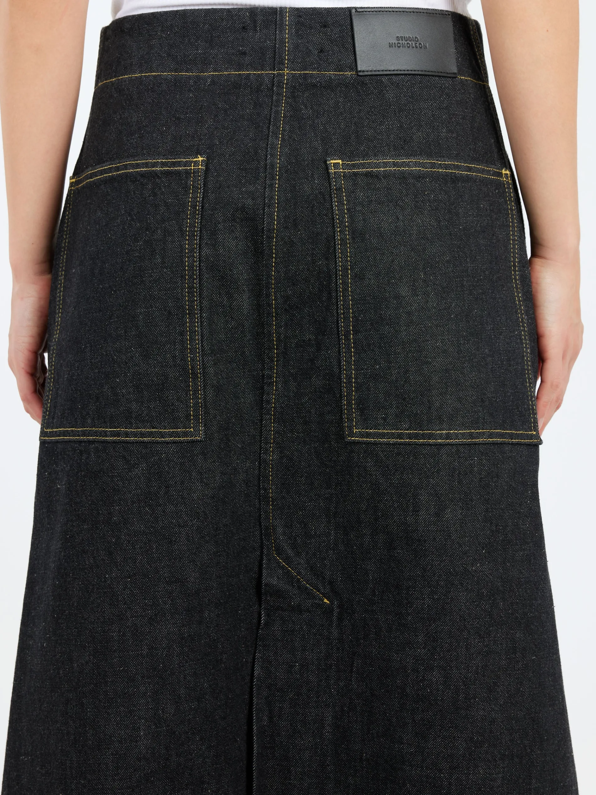 Studio Nicholson - Garner Utility Skirt in Black