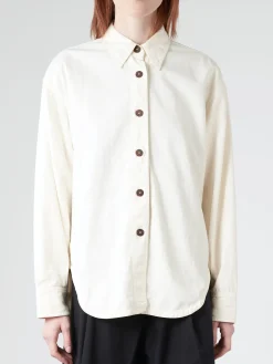 Studio Nicholson - Neel Shirt in Parchment