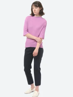 Studio Nicholson - Noma Crepe Knit in Lilac