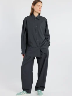 Studio Nicholson - Santos Shirt in Seal Blue