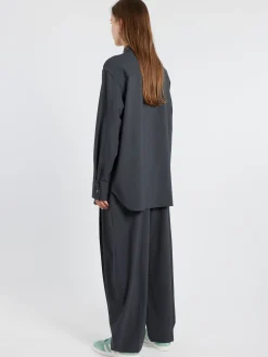 Studio Nicholson - Santos Shirt in Seal Blue