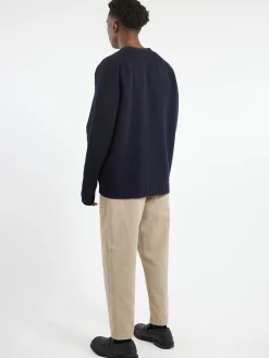 Studio Nicholson - Sen Cardigan in Darkest Navy