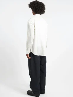 Studio Nicholson - View Shirt in Ecru and Black