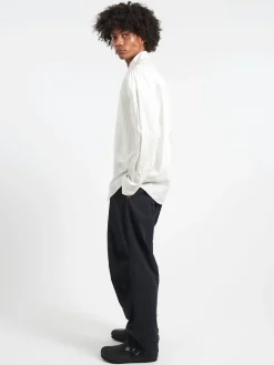 Studio Nicholson - View Shirt in Ecru and Black