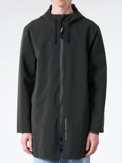 Stutterheim - Stockholm Lightweight Zip in Black