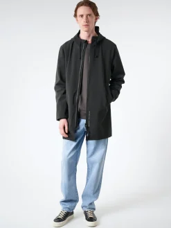 Stutterheim - Stockholm Lightweight Zip in Black