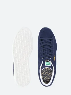 Suede Classics XXI in Navy and White