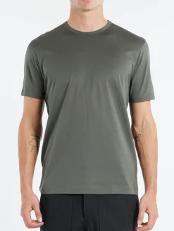 Sunspel - Classic T-Shirt in Drill Green