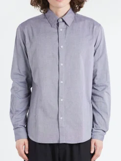 Sunspel - Oxford Shirt in Dark Blue