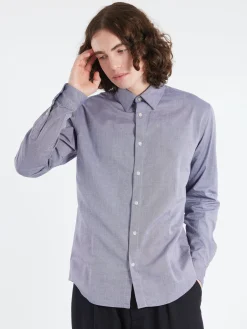 Sunspel - Oxford Shirt in Dark Blue