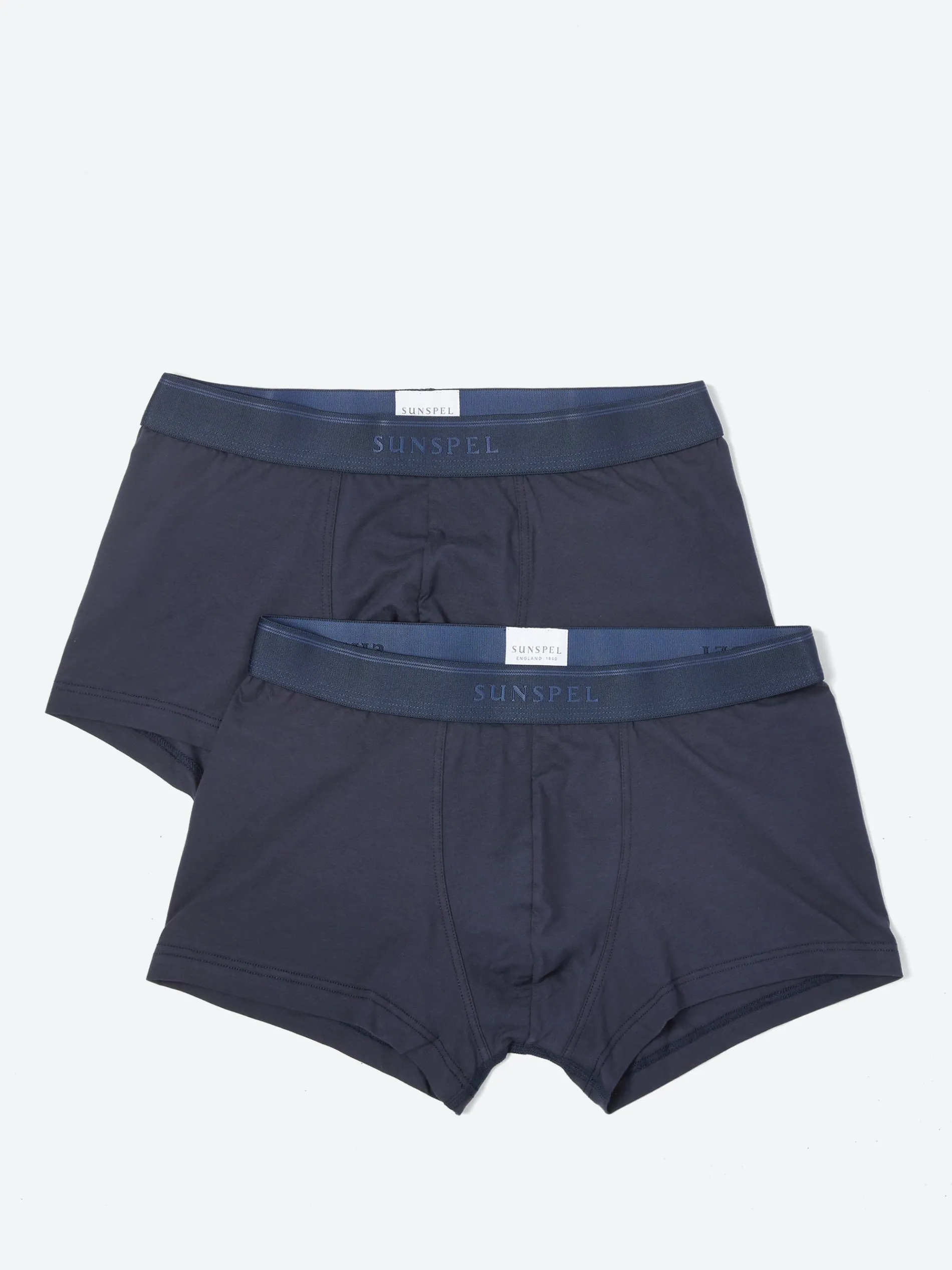 Sunspel - Stretch Cotton Trunks in Navy