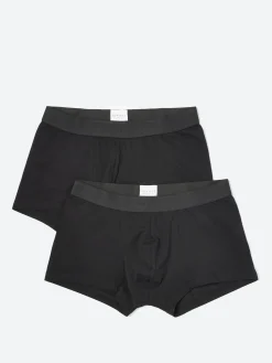 Sunspel - Stretch Cotton Trunks in Black