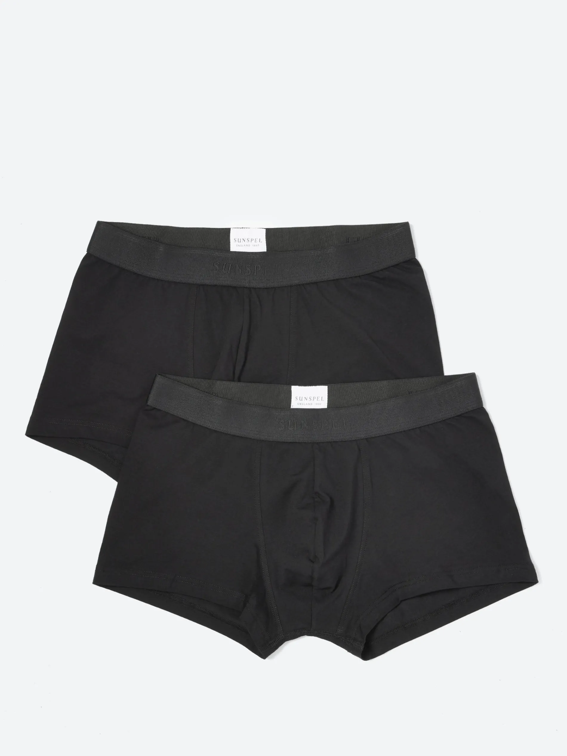Sunspel - Stretch Cotton Trunks in Black