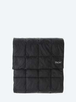 Taion - Basic Volume Down Scarf in Black