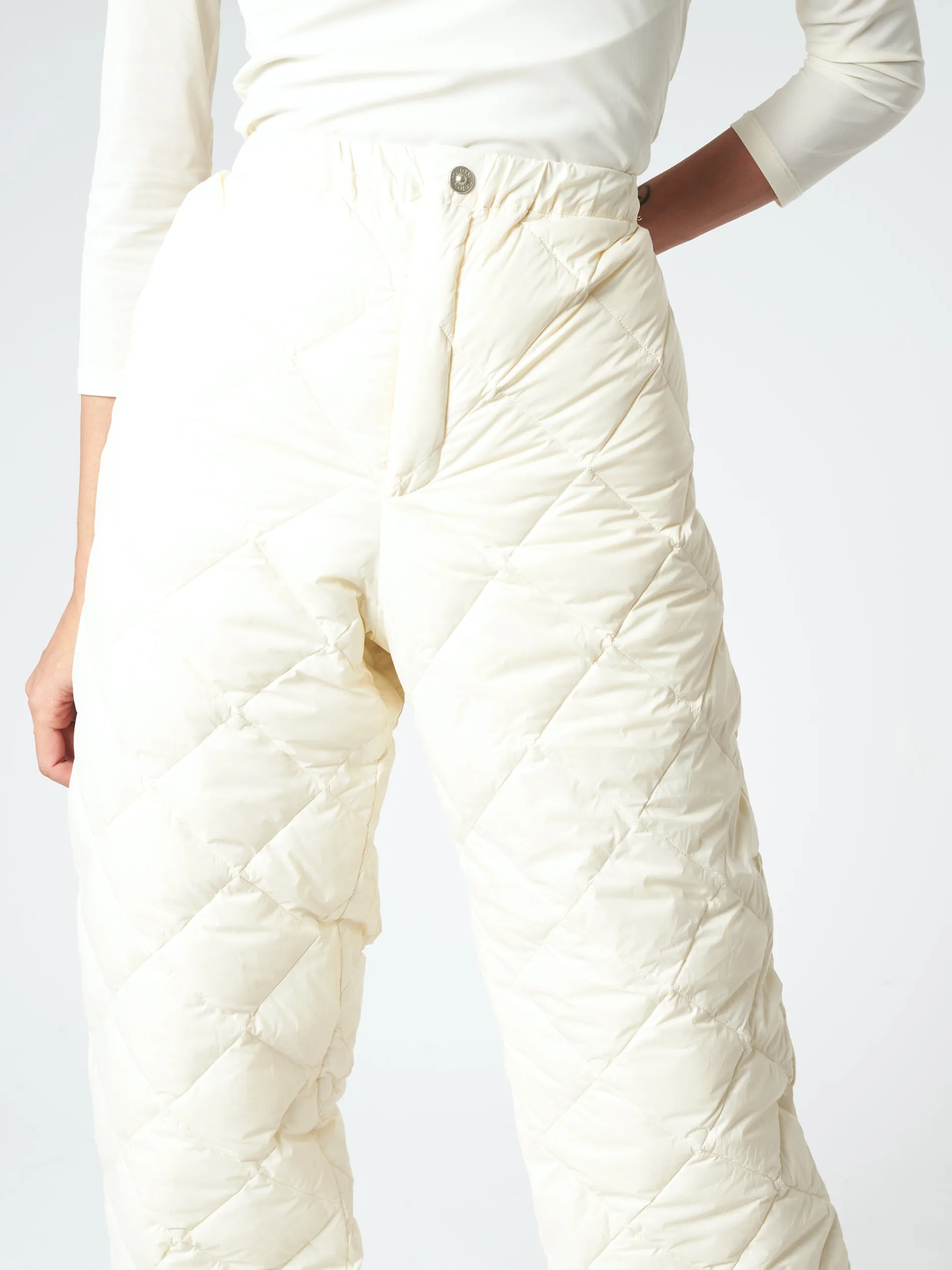 TAION - City Down Pant in Off White