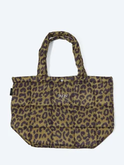 Taion - Lunch Down Tote (M) in Leopard