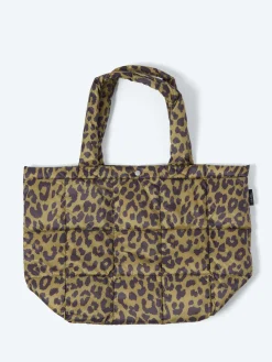 Taion - Lunch Down Tote (M) in Leopard