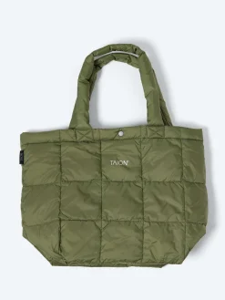 Taion - Lunch Down Tote (M) in Olive