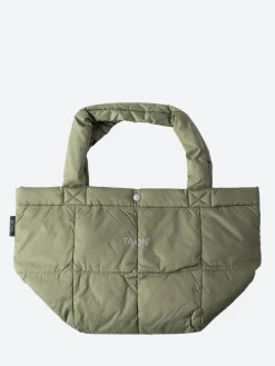TAION - Lunch Down Tote (S) in Olive