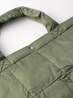 TAION - Lunch Down Tote (S) in Olive