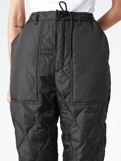 TAION - Military Down Pants in Black