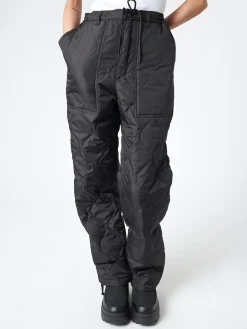 TAION - Military Down Pants in Black