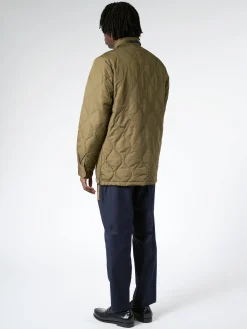 Taion - Military Down Shirt in Dark Olive