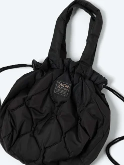 TAION - Military Down Tote Bag M in Black