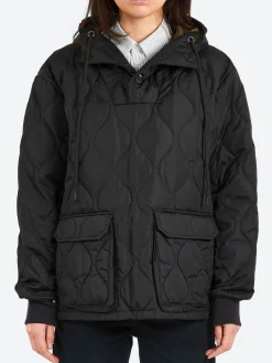 TAION - Military Pullover Hoodie in Black