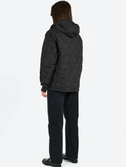 TAION - Military Pullover Hoodie in Black