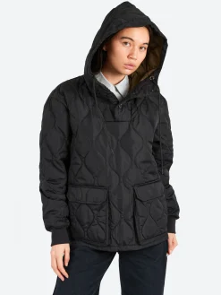 TAION - Military Pullover Hoodie in Black