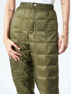 TAION - Regular Straight Down Pant in Dark Olive