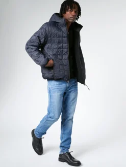 Taion - Reversible Hoodie in Black and Black