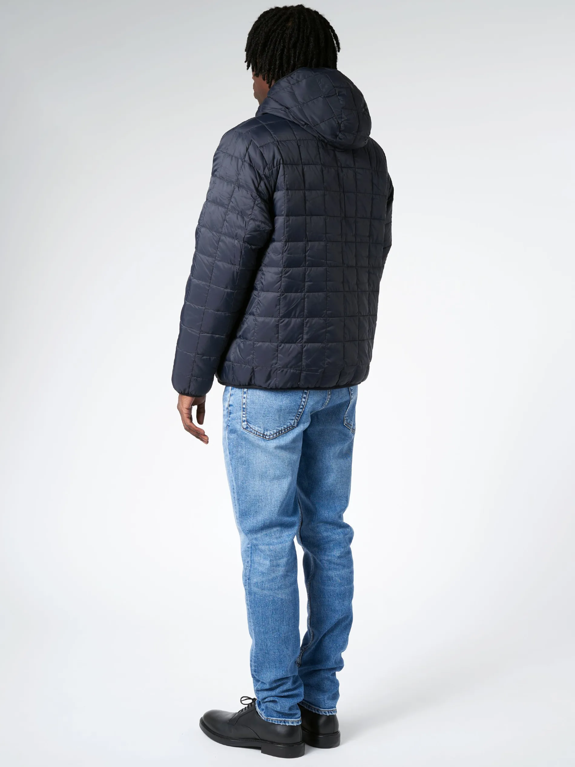 Taion - Reversible Hoodie in Black and Black