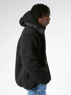 Taion - Reversible Hoodie in Black and Black
