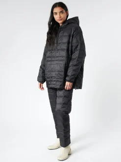 TAION - Tapered Down Pants in Black