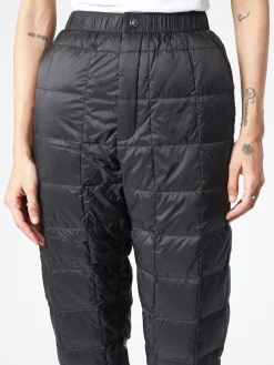 TAION - Tapered Down Pants in Black