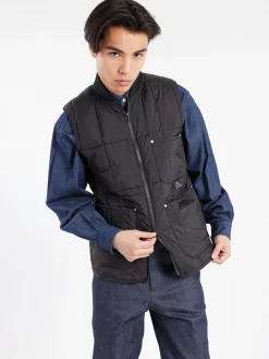 TAION - Work Down Vest in Black