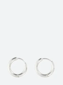 Ten. Jewelry - Void Huggie Earrings in Silver