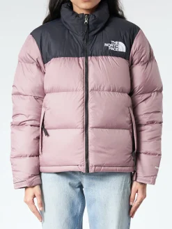 The North Face - W 1996 Retro Nuptse Jacket in Fawn Grey/Black