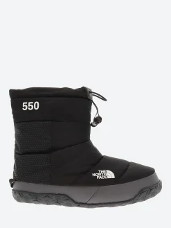 The North Face - W Nuptse Apres Bootie in Black and Asphalt