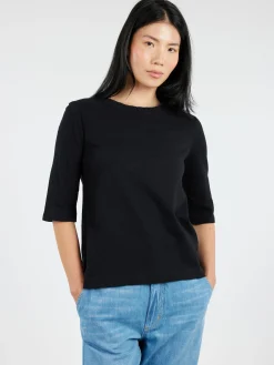 TOAST - Cleo Tee in Carbon Black