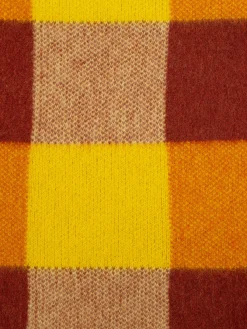 TOAST - Colour Block Scarf in Yellow Multi