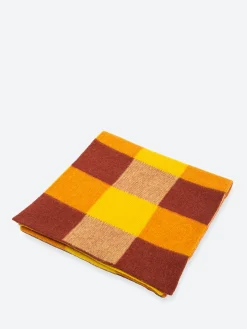 TOAST - Colour Block Scarf in Yellow Multi