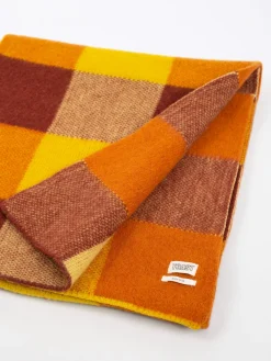TOAST - Colour Block Scarf in Yellow Multi