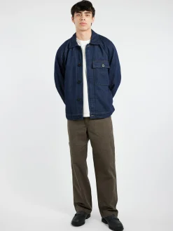 TOAST - Cotton Hemp Denim Jacket in Indigo